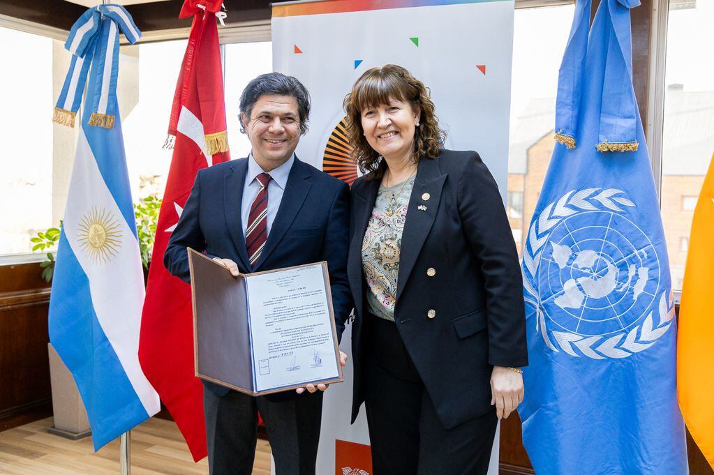 El Embajador de Turquía y la Coordinadora residente de Naciones Unidas visitaron Ushuaia