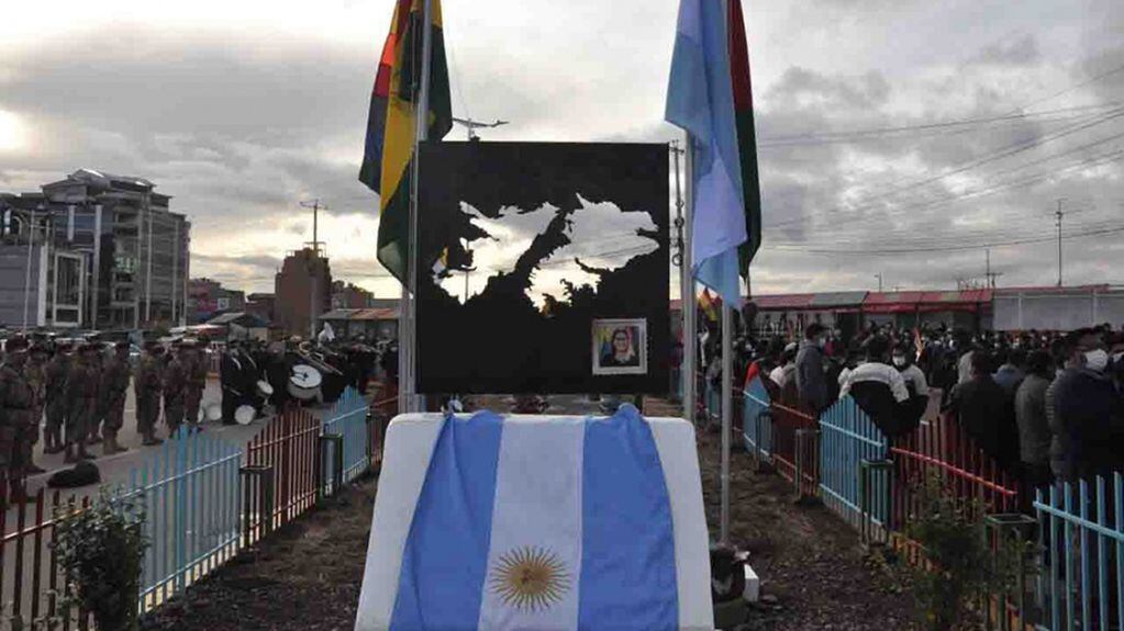 Un pedacito de Argentina y de las Islas Malvinas, vive en La Paz, Bolivia.