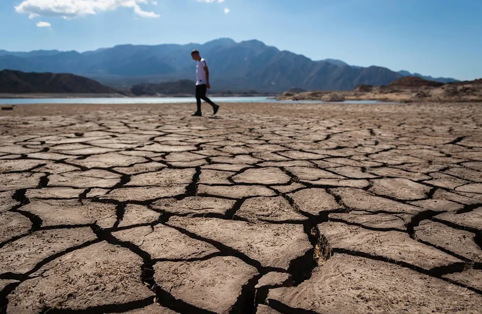 Imagen ilustrativa de la crisis hídrica. 
Foto: Ignacio Blanco / Los Andes