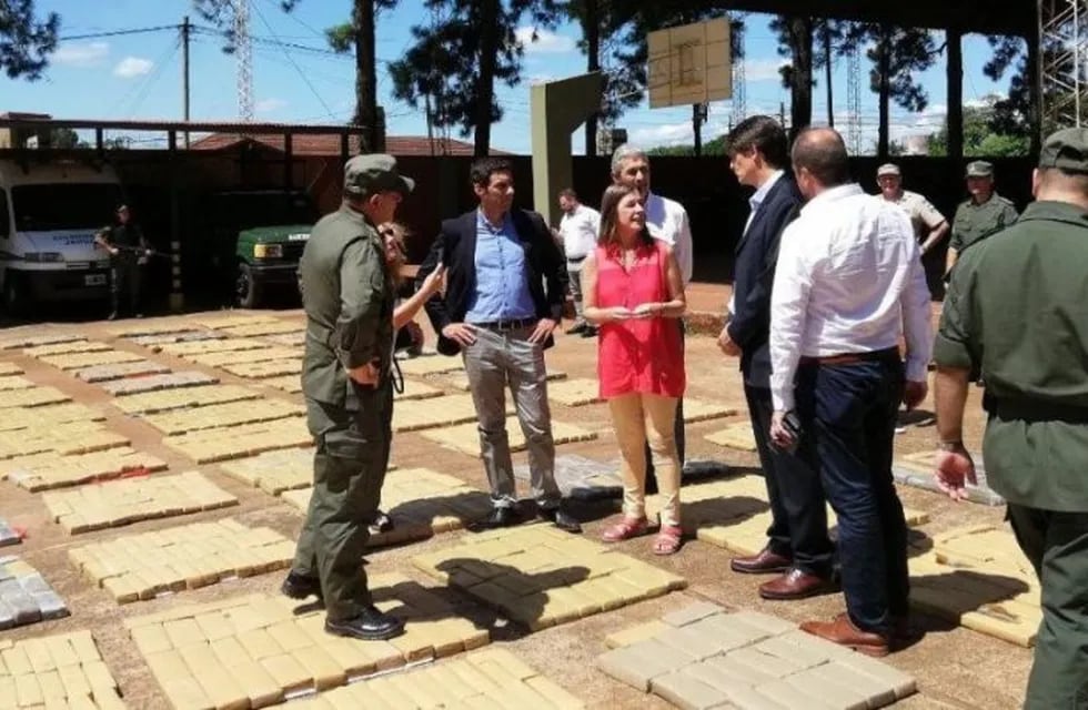 La ministra de Seguridad de Nación estuvo además en Puerto Iguazú y Eldorado.