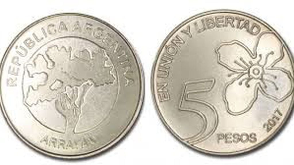 La moneda de 5 pesos que reemplazará al billete (Foto: WEB)