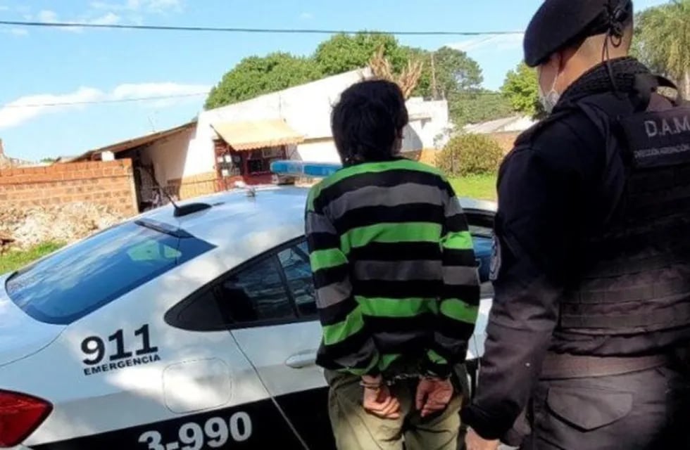 Posadas: joven detenido por el rapto de un menor de dos años en el barrio Aeroclub.