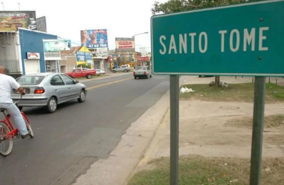 La web de la Municipalidad de Santo Tomé apareció con un mensaje intimidatorio. (Archivo)