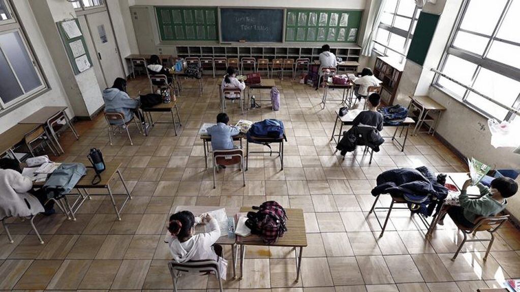 Las escuelas santiagueñas se preparan para la vuelta a clases.