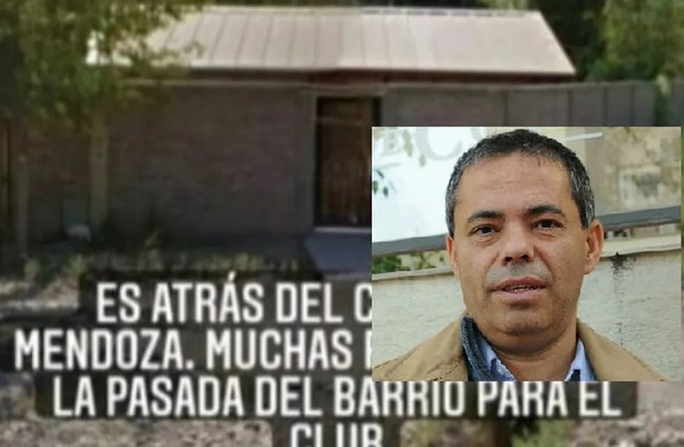Los vecinos del empresario Alejandro Cabanillas, conocido como "Cacano" realizaron un escrache viral sobre la casa en la que habría estado secuestrada una mujer. Facebook/Los Andes