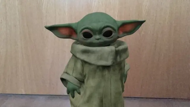 Baby Yoda, realidad aumentada de Google