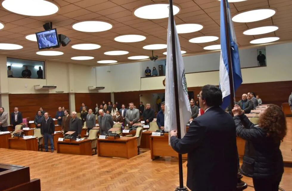 Inicio de sesión en la Legislatura de Jujuy