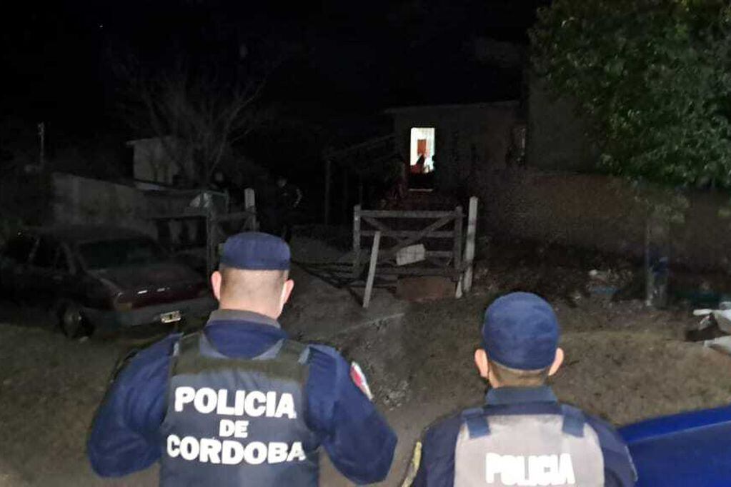 La vivienda donde fue detenida la enfermera (Policía de Córdoba).