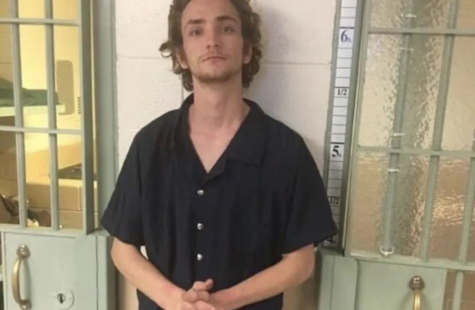 Dakota Theriot is seen in a photograph taken at the Northern Neck Regional Jail and distributed by the Richmond County Sheriff’s Office in Warsaw, Virginia, U.S. January 27, 2019.  Richmond County Sheriff's Office/Handout via REUTERS.  ATTENTION EDITORS - THIS IMAGE WAS PROVIDED BY A THIRD PARTY.