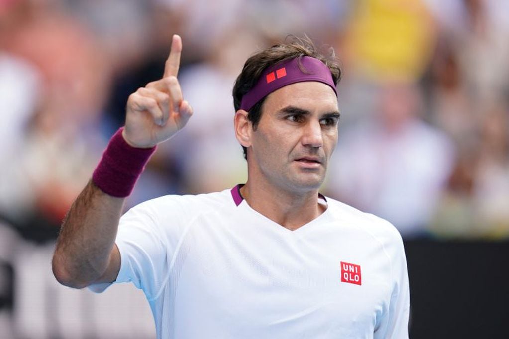 Roger Federer en el Australian Open (Foto: Dave Hunt/DPA)