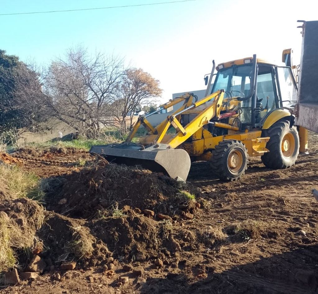 El equipo de Barrios Limpios trabajó en distintos zonas de Tres Arroyos