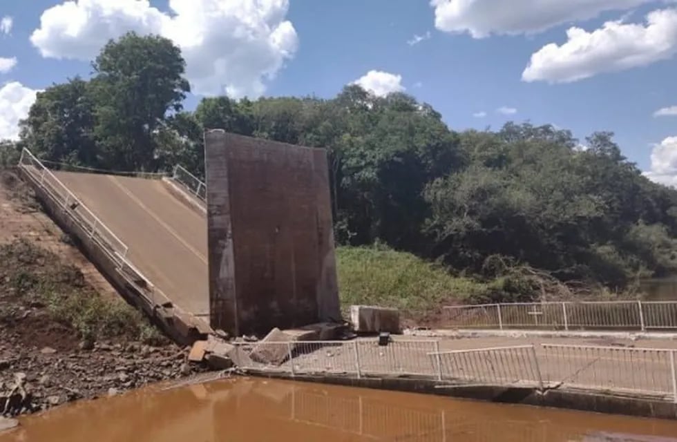 Tras su caída, se prevé la construcción de un nuevo puente sobre el arroyo Pindaytí en 2022.