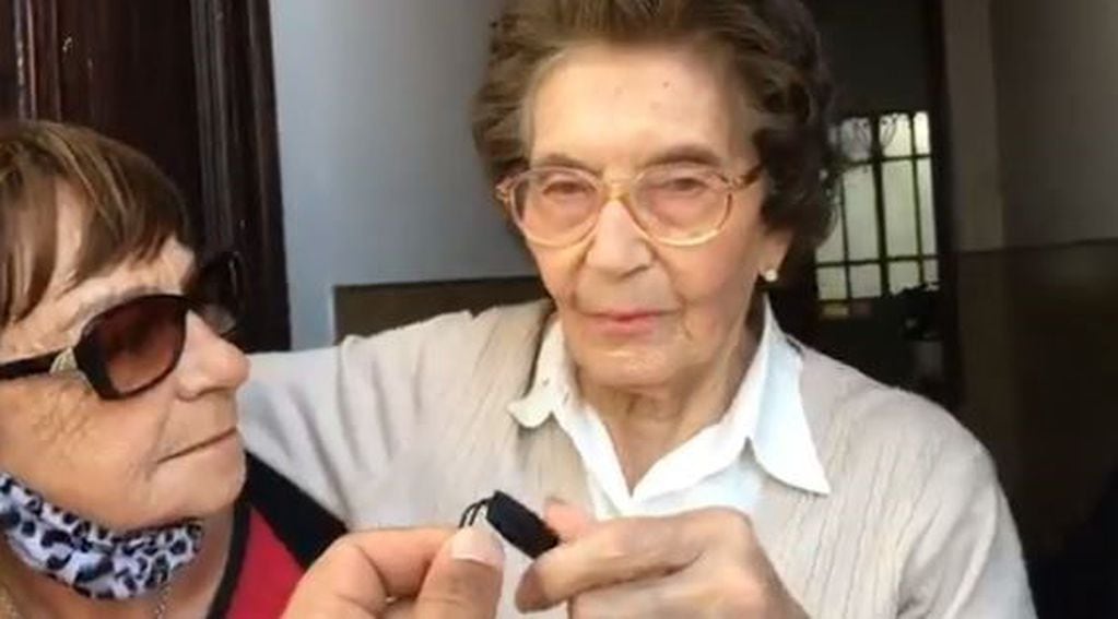 Florinda Posamay cumplió 100 años, vive en la ciudad de Gualeguay
Crédito: Facebook