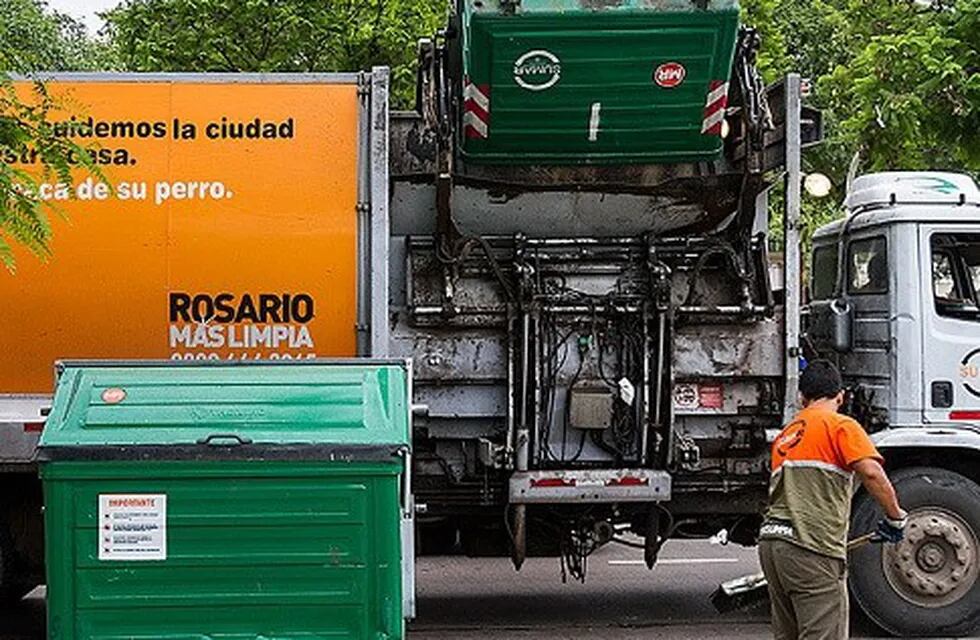 El servicio de recolección de residuos no funcionará este martes en Rosario