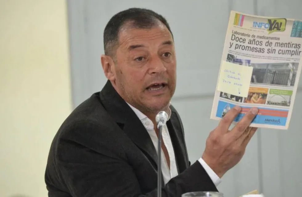 Gustavo Matar, empresario sanrafaelino acusado de chantaje y extorción a políticos, comerciantes y empresarios locales.