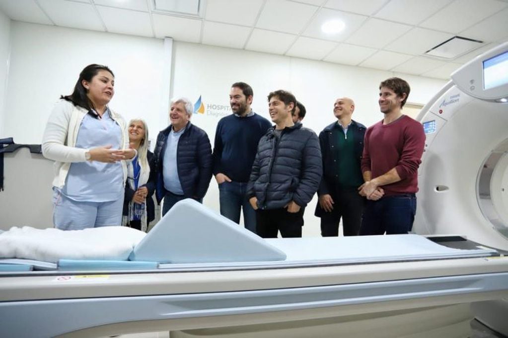 Kicillof visitó un hospital en San Fernando