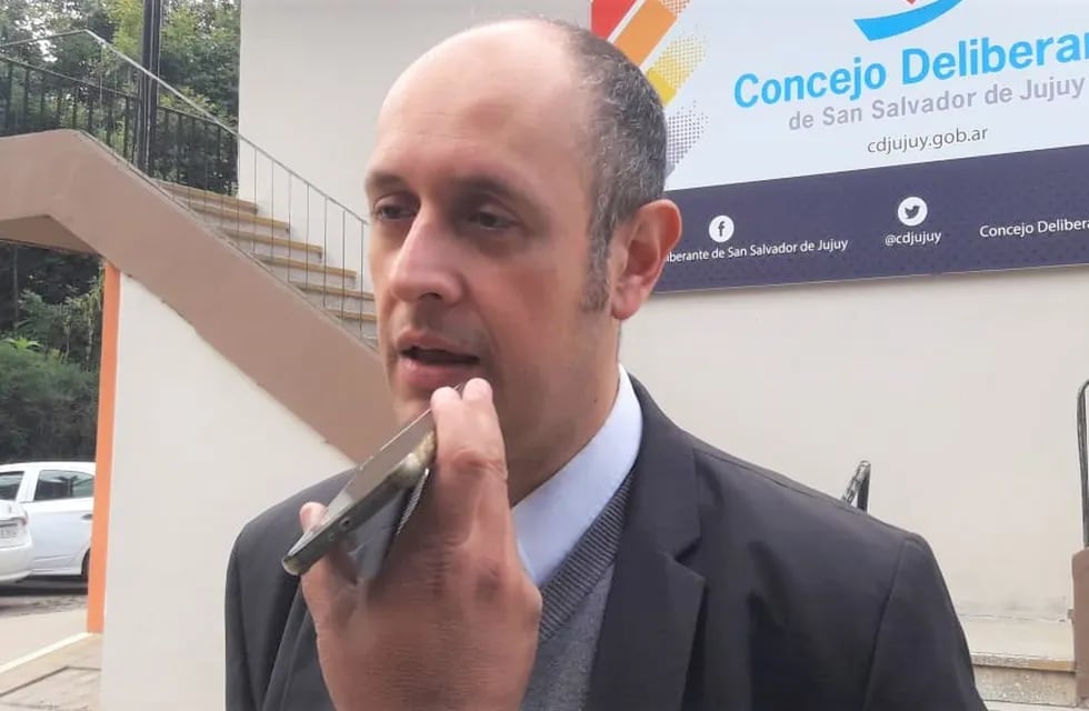 Concejal Matías Domínguez (PJ Jujuy)