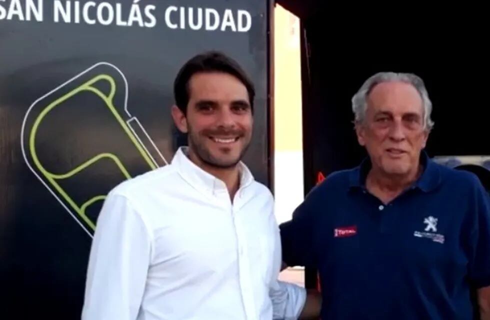 Juan María Traverso pasó por Expoagro y habló sobre el nuevo autódromo. (Captura)