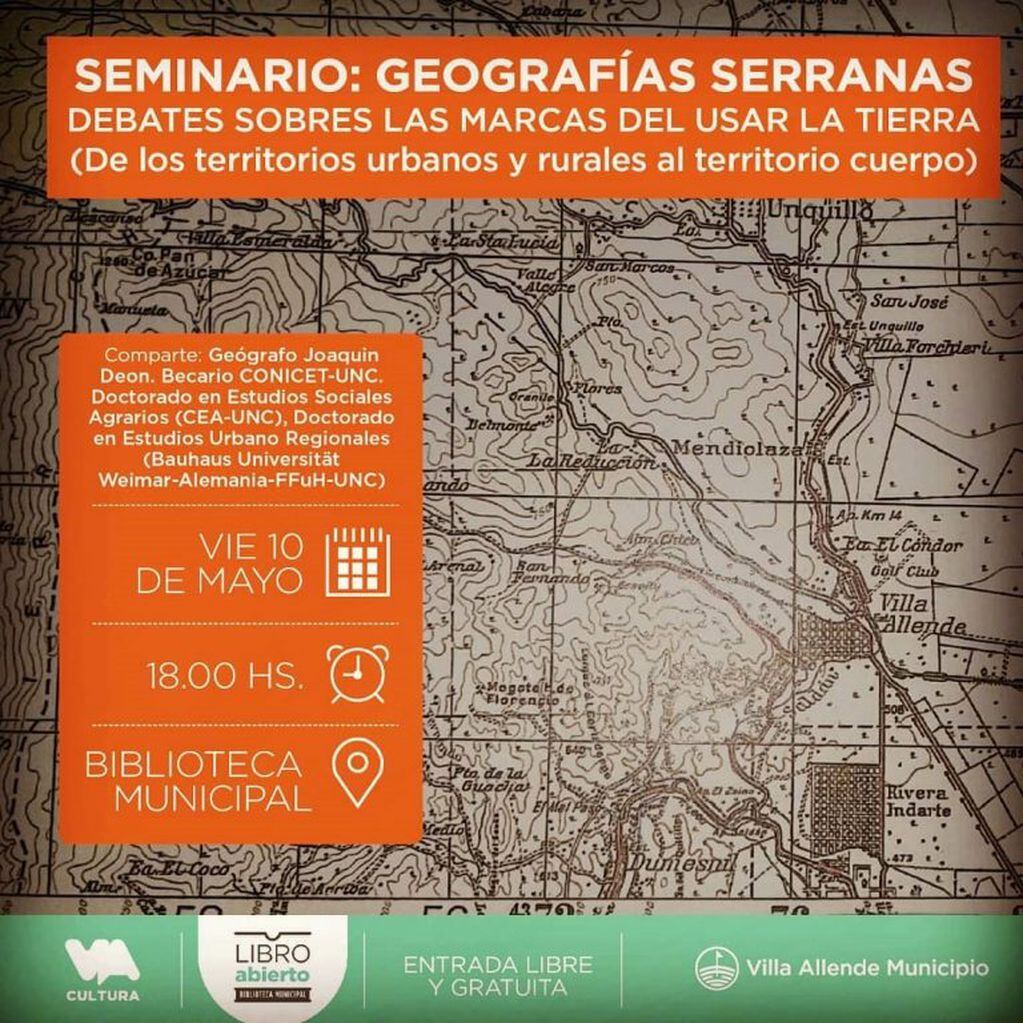 Seminario: Geografías Serranas