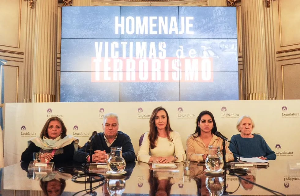 “Homenaje a Víctimas del Terrorismo”, el acto en la Legislatura. (Federico López Claro / La Voz)