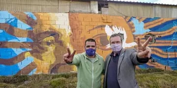 Mural Homenaje Nestor Kirchner