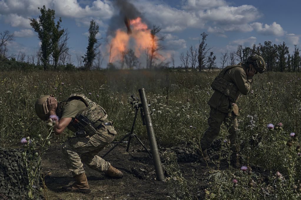 Nazareno Moreyra está peleando voluntariamente en Ucrania contra las tropas rusas. 