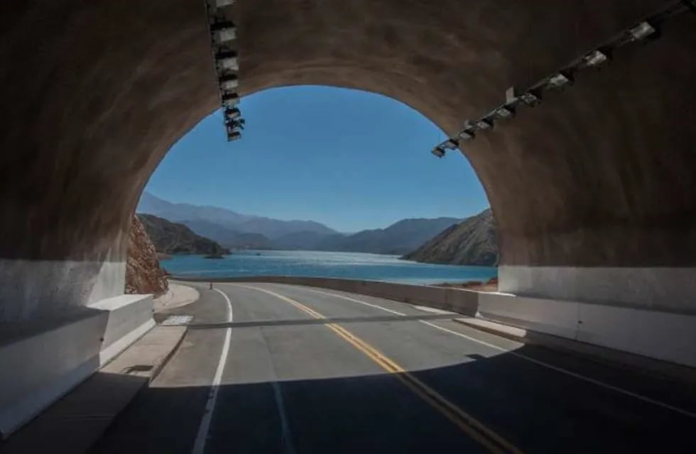 Inauguración Tunel Potrerillos