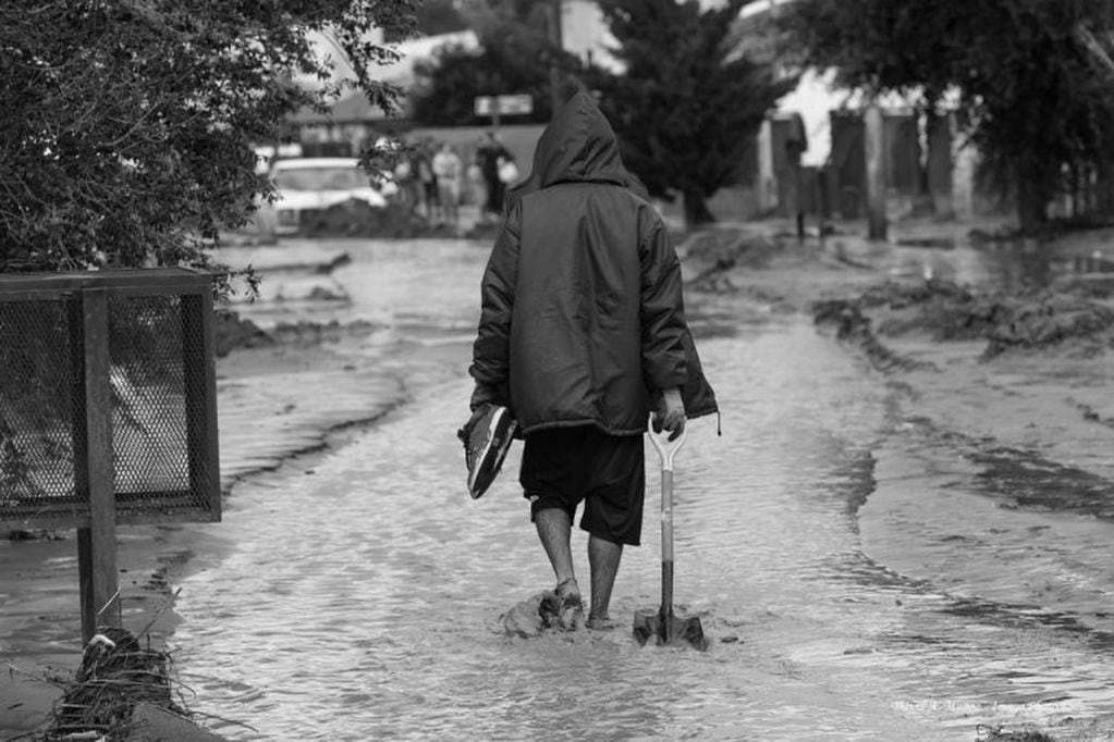 Temporal 2017 en Comodoro Rivadavia. Foto David Muñoz.