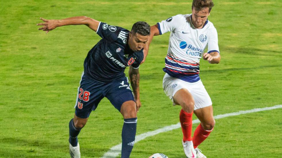 Nahuel Luján fue con muchas expectativas a Chile, pero le dieron de baja con dos años de contrato (Archivo La Voz).