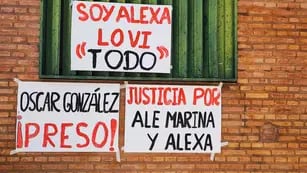Protesta contra Oscar González en Traslasierra