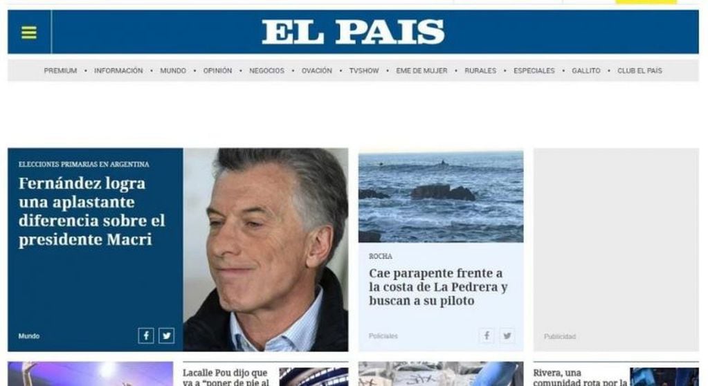 El País, de Uruguay