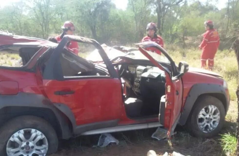Falleció el conductor del automóvil que se accidentó cerca de El Ombú