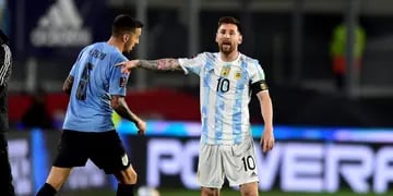 Messi Argentina Uruguay