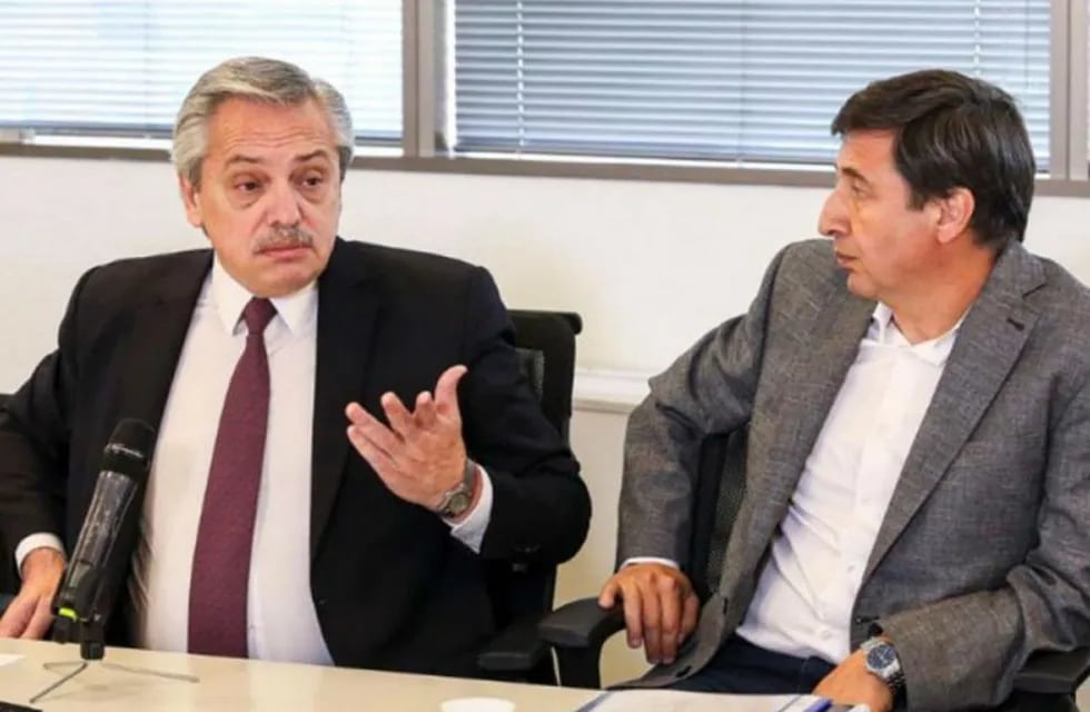 Alberto Fernández y Daniel Arroyo. (Foto: Web)