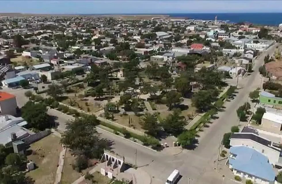Vista panorámica de Puerto Deseado