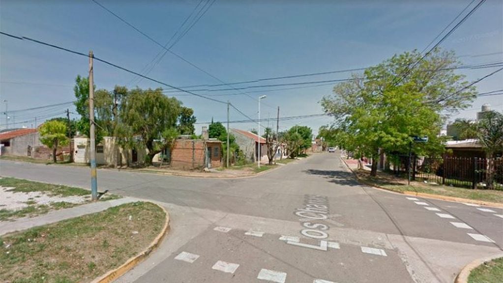 Lugar del accidente en Paraná (web).