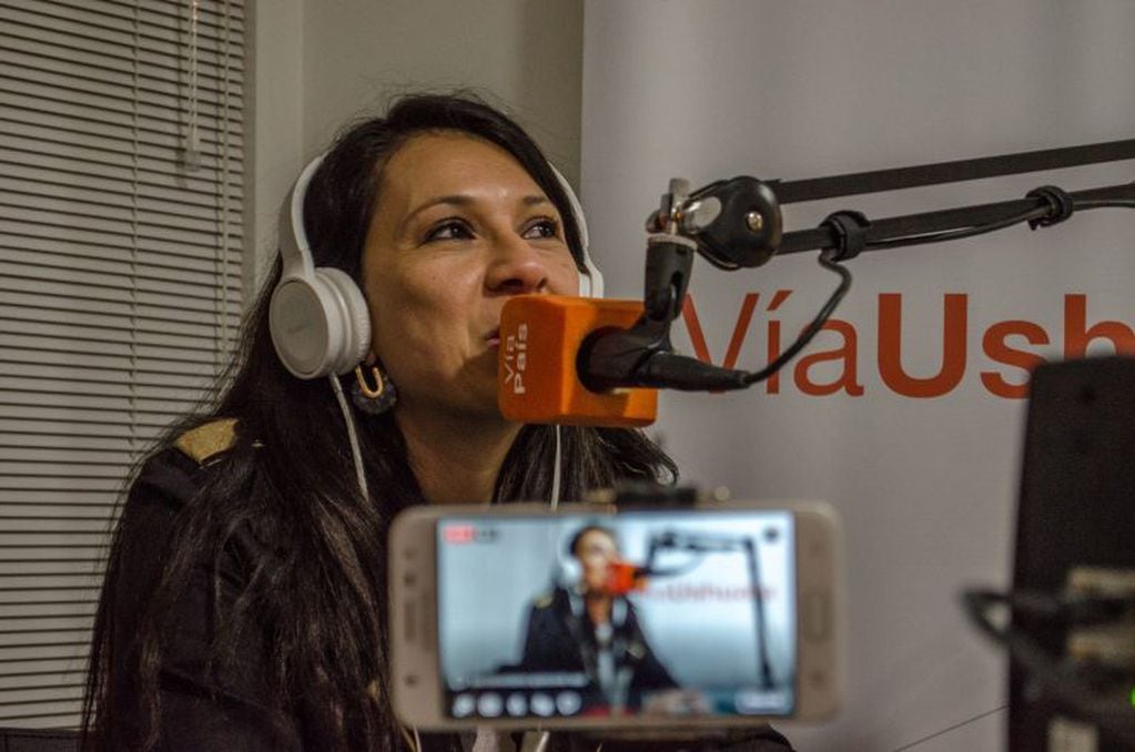 Patricia Vara en Vía Ushuaia Radio