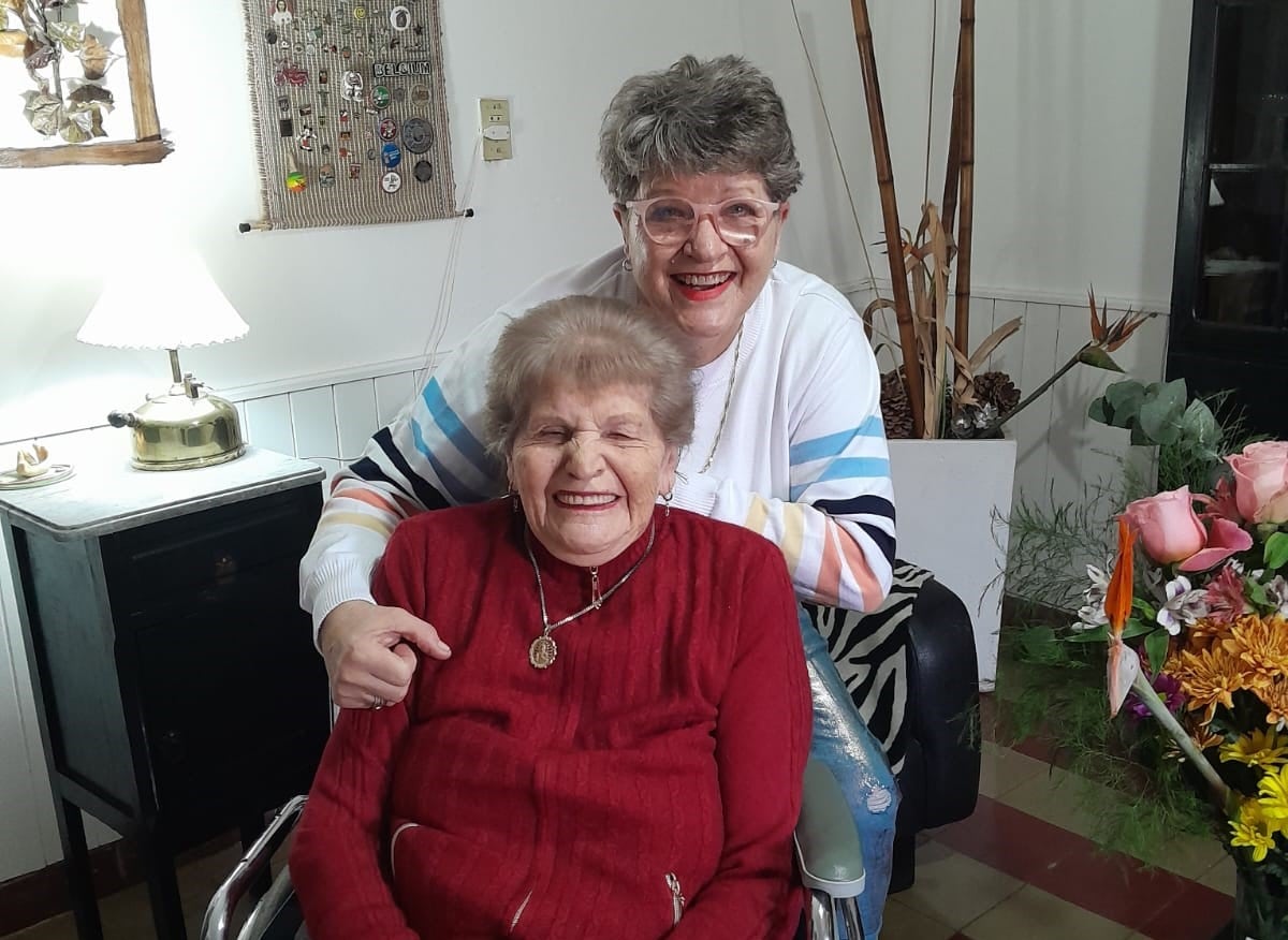 Ángela Candelleri cumplió 100 años de vida en Arroyito