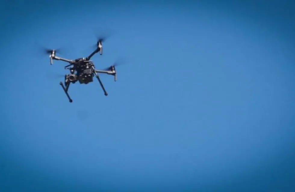 La prueba piloto con el dron de Seguridad se realizó en San Rafael y Alvear.