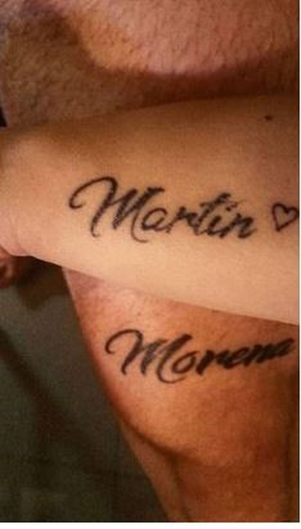 Tatuaje de Morena Rial