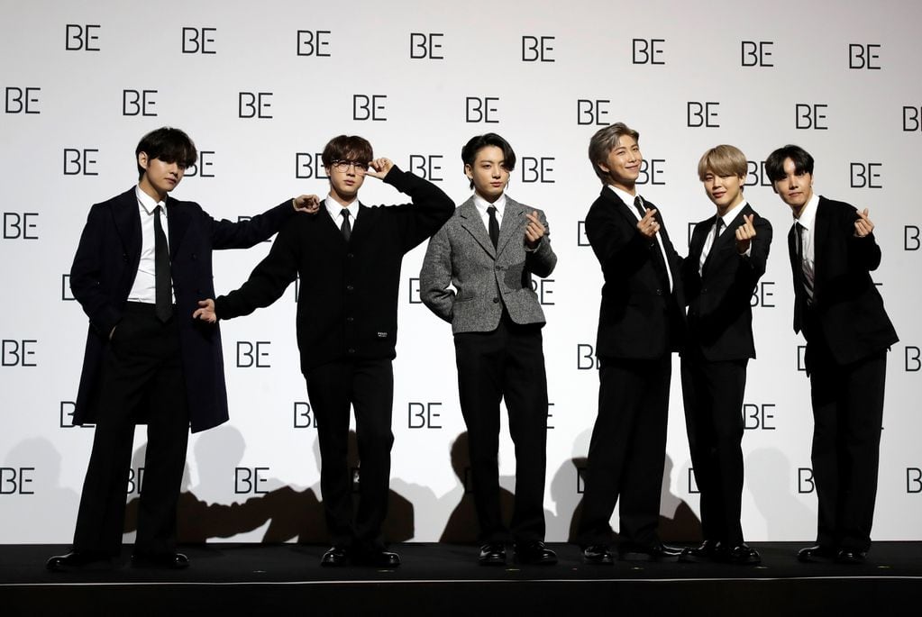BTS la banda surcoreana dará un show durante la premiación de los Grammy 2022.