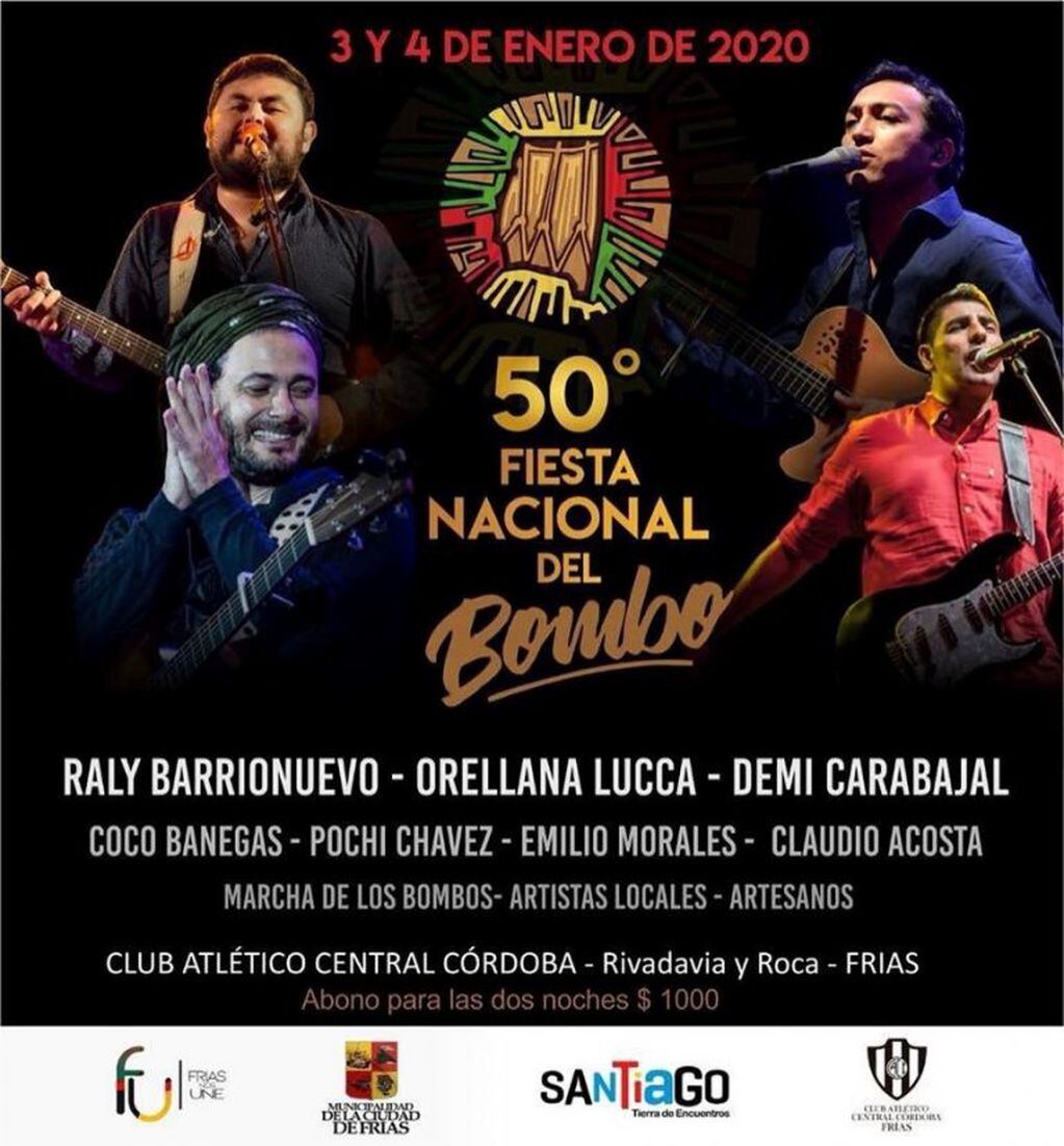 Festival Nacional del Bombo.
