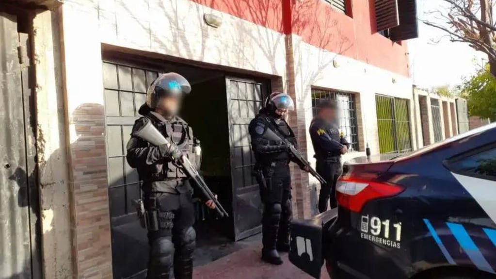 Desbarataron a una banda narco en Mendoza que también operaba en La Pampa