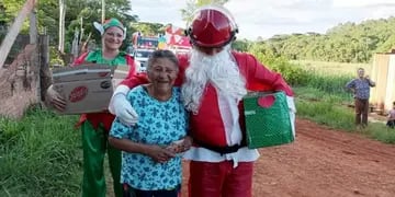 La 'Navidad Bomberil' de San Pedro, Misiones