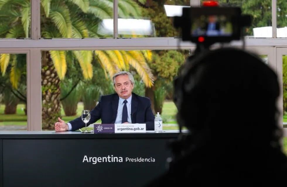 Alberto Fernández anunció obras en cárceles de la provincia de Buenos Aires. (Presidencia)