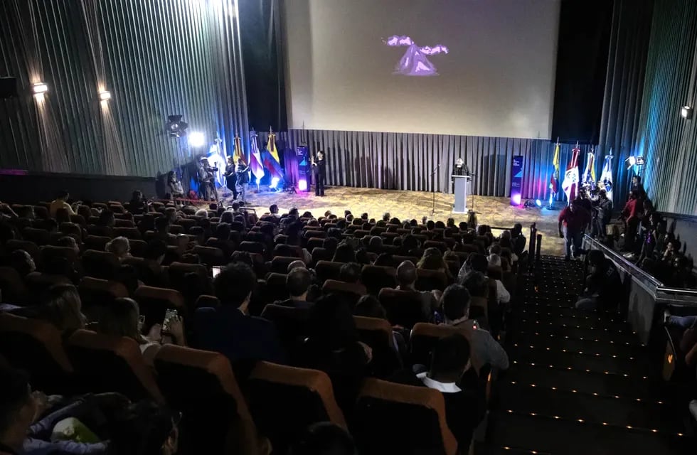La inauguración del 9° Festival de Cine de las Alturas se concretó a sala llena.