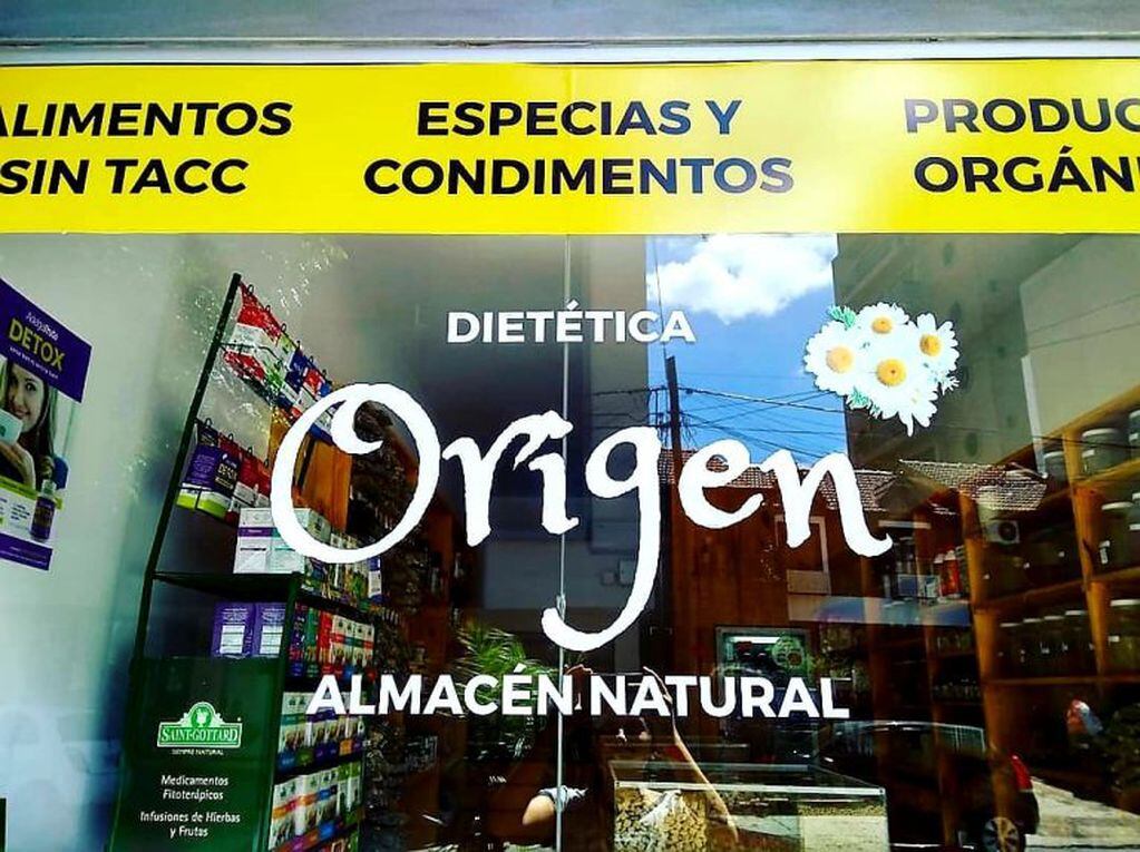 Origen Almacén Natural tiene gran variedad de productos en Carlos Paz