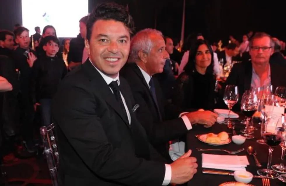 Marcelo Gallardo en la cena anual de la Fundación River (Foto: Martín Bonetto)