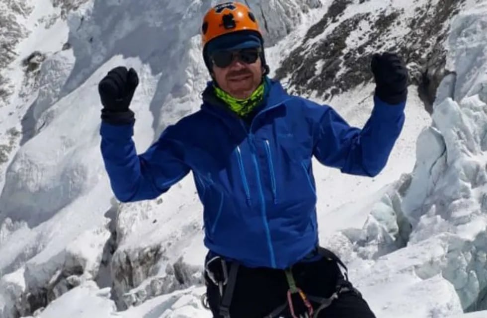 Ricardo Birn, mentalizado para ser el primer cordobés en hacer cumbre en los siete picos más altos.
