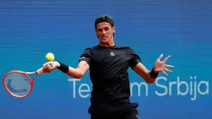 Federico Coria perdió ante Novak Djokovic